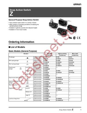 Z-15HW24-B7-K datasheet  